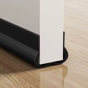 2PC/1PC Dải Niêm Phong Đáy Cửa Bằng Nhựa PVC Linh Hoạt Dải Niêm Phong Đáy Cửa Dải Niêm Phong Chống Gió Dải Niêm Phong Chống Gió Cho Gia Đình Tiết Kiệm Năng Lượng