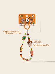 LONGKUI | Toy Story Woody Phone Charm Anti-Loss Keychain Pendant