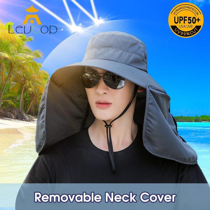 LEVTOP Sun Hat Caps UPF 50+ Sun Protection Hat Fishing Hat Outdoor