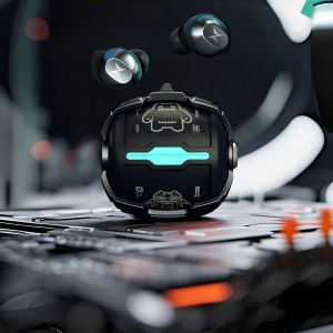 ZOMBIESCAT B12 In-Ear Wireless Bluetooth Headphones - Heavy Bass AI Smart Translation Noise Cancellation for Sports Gaming & Esports Earbuds