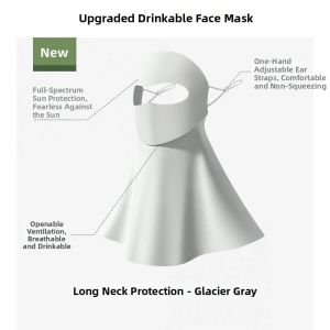 PISSA | UV Protection Face Shield Breathable Icesilk