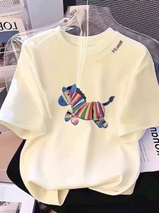 XINDADANG | Cute Patterned Loose T-Shirt Cotton