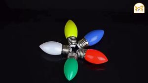 Bóng đèn Led quả nhót màu trắng đỏ vàng 1.7W đuôi đèn e27 AKKO STAR