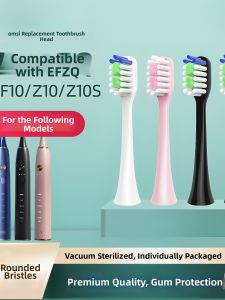 Electric Toothbrush Head Compatible with EFZQ E10/E10C/F10 Children Z10/Z10S Replacement Head Deep Cleaning Oral Care Accessories