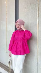 Atasan Wanita Terbaru Alya Shirt Katun Polpin Premium