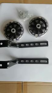 Rafayel ล้อพยุงข้างรถจักรยานเด็ก ขนาด 12-20 นิ้ว ล้อเสริม PVC กระพริบเงียบ กันลื่น และทนต่อการสึกหรอ