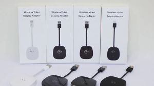 อะแดปเตอร์วิดีโอ CarPlay/Android Auto แบบไร้สาย CarPlay แบบมีสายถึง CarPlay แบบไร้สาย รองรับการรับชม YouTube/Netflix/TikTok