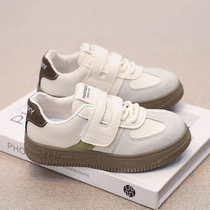 Foreign trade classmates boys shoes girls sports shoes spot male treasure female treasure spring and autumn models leather flat-bottomed student shoes