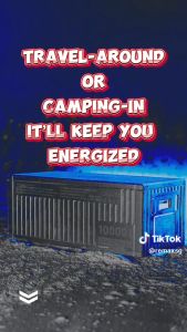 REMAX RPP-609 Container Series 20W+ 22.5W 60000mAh Large Capacity Outdoor Powerbank with LED Light