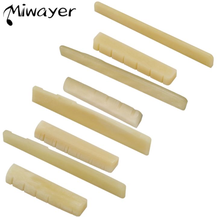 MusicianAtHeart UNBLEACHED BONE SADDLE for Yamaha Acoustic Guitar Bridge
