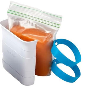 Freeze Up Food Block Maker 3D Soup Freezing Mold Kitchen Ice Making Tool Food Freezer Container Mold for Soup Broth Sauce Butter