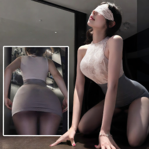 Seductive Office Lady Secretary Lingerie