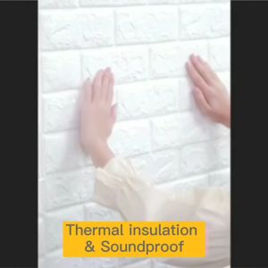 size 35*38.5cm 3D Wallpaper Waterproof Adhesive PVC Foam Wall Sticker Ceiling Wallpaper Home