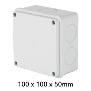 Junction Box Plastic Waterproof Junction Box IP55 Waterproof And Dustproof Electrical Engineering Housing NO Cable Gland