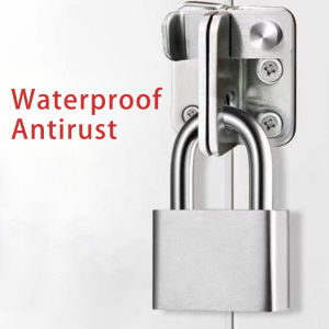 Black Door Bolt Latch Wardrobe Drawer Cabinet Sliding Door Latch Lock Safety Stainless Steel Furniture Lock Hardware