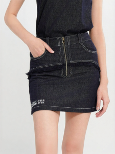 CASTELBAJAC GOLF | Summer Fashion Light Denim Skirt