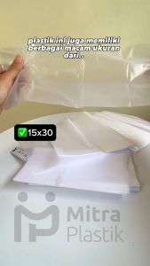 (1 Ikat) Plastik HD Tipis 15x30 Kantong Anti Panas Bungkus Gorengan Batagor Tahu Bulat