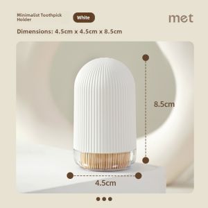 Creative Portable Personalized Nordic Style Toothpick Box High End Home Use Restaurant Simple Japanese Style Toothpick Jar