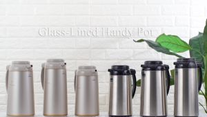 ZOJIRUSHI 1L GLASS LINED HANDY POT - AFFB-10-TK