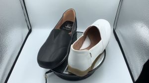 Dr Cardin Nurse Shoe White Colour Kasut Jururawat Warna Putih Kasut Hitam 778 (Remark if need Receipt)