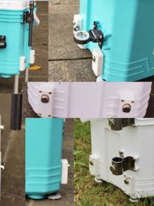 Original Three-sided Fishing Box Leg Switch Elevator Button Accessories Yue Lun Buckle Fishing Box Outdoor Camping Travel Gear