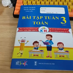 Sách - Bài Tập Tuần - Toán Lớp 3 - Tập 2 - Kết Nối (Qbooks)