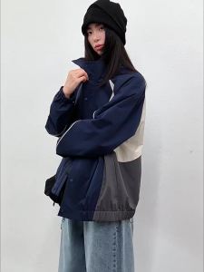 Roaringwild | Double Zipper Splicing Sport Jacket