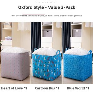 Large Capacity Foldable Fabric Storage Box Thickened