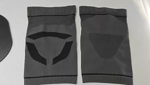 Knitted Large Size Knee Pads Compression High Elastic Breathable for Fitness Running Skipping Rope