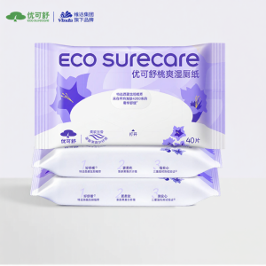 ECO SURECARE | Portable Family-sized Wet Wipes for Toilet Use