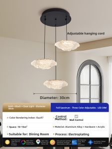 PARSA | Italian Luxury Multi-head Creative Cloud Stone Design Chandelier