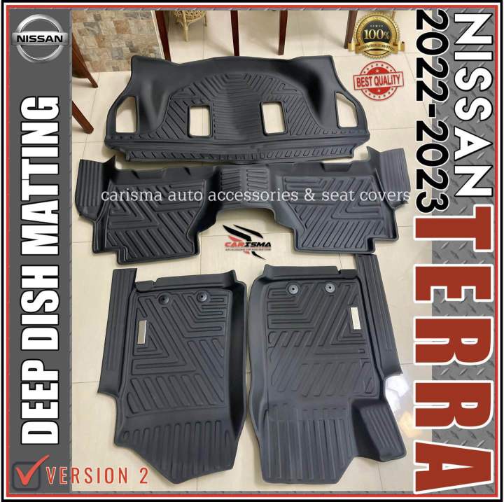 Terra Shell Mat NISSAN TERRA 2022-2023 DEEP DISH MATTING (terra matting) | Lazada PH