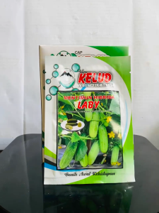 Benih Mentimun Baby Hibrida Tanaman Kuat Kokoh LABY isi kemasan 20gr dari Cap Kelud