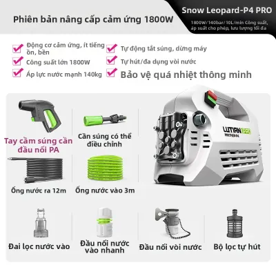 Lutian | Máy Rửa Xe Áp Lực Cao PANTHER-P4 PRO