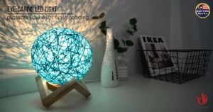 Sepak Takraw LED Night Light Table Lamp Desk Lamp Bedroom Study Lampu Bilik Tidur Led Lampu Katil Lampu Meja LED