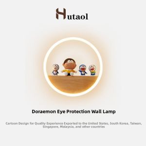 MEISITEKEKE | LED Installation-Free Wooden Northern Minimalist Design Wall Light