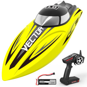 VOLANTEXRC RC Boat Racing Vector SR65 56kmh High Speed Brushless With ABS Unibody Hull Capsize Recovery Reverse Function For Adults And Kids 792-5 RTR