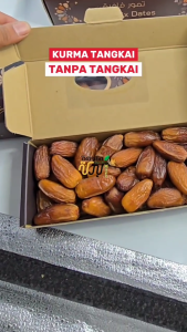 Ramadan Promotion Baraka Mart Deglet Nour Dates / Kurma Tangkai / Tanpa Tangkai Dates 250g/500g/1kg