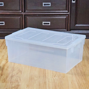 กล่องพลาสติก อเนกประสงค์ ทรงสูง ขนาด 48 ลิตร (No.299 สีใส)