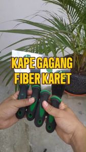 Kape Gagang Fiber Karet 2\" 2.5\" 3\" 4\" inch Scraper Besi WOIRX TOOL