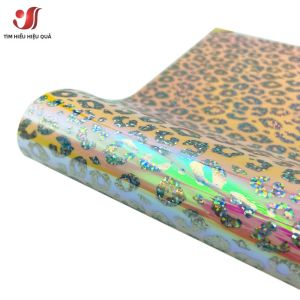 Cuộn Vinyl Tự Dính Phủ Kim Tuyến Cầu Vồng 12"x39" Dùng Cho Máy Cắt Silhouette Làm Decal Thủ Công Trang Trí Cốc Đồ Thủ Công Tại Nhà