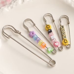 60/70/75/100mm 5 cái/túi sắt bạc dày mạ điện ghim lớn hoàn hảo cho tự làm may rèm cửa dây móc khóa