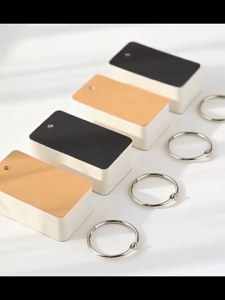 100 Pages Iron Ring Notepad Word Study Card Portable Memo Pad