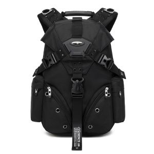 Balo Du Lịch Thể Thao Dung Tích Lớn Cho Nam Balo Học Sinh Máy Tính Balo Vải Polyester Có Khóa Kéo Chống Thấm Nước