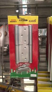 BERRY บานพับประตู บานพับ4นิ้ว ทำจากสแตนเลส (3ตัวชุด)(2ตัวชุด) แบบมีลูกปืน ใช้กับประตูห้องนอน หรือประตูห้องน้ำ