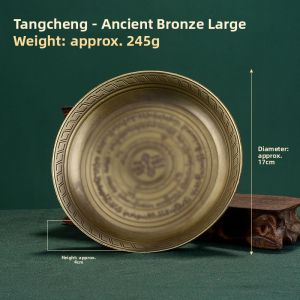 OSITE | Eight Auspicious Offerings Incense Plate Copper Altar