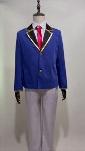 OSHI NO KO Anime Akua Hoshino Cosplay Costume Wig Aqua School Uniform Suit Daily Wearing Shirt Party Outfit