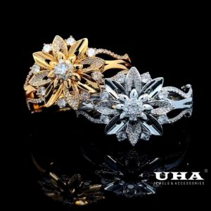 V610 Vòng tay nữ đính đá CZ cao cấp thiết kế tinh tế nhẹ nhàng UHA