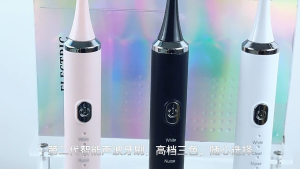Ultrasonic Electric Toothbrush 4-mode Electric Toothbrush Built-in Rechargeable Battery Electric Tartar Remover IPX5 with 4 Soft Brush Heads