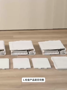 Storage box serbaguna Dengan Tutup Rak Penyimpanan Rak susun Organizer Rumah Anti Debu